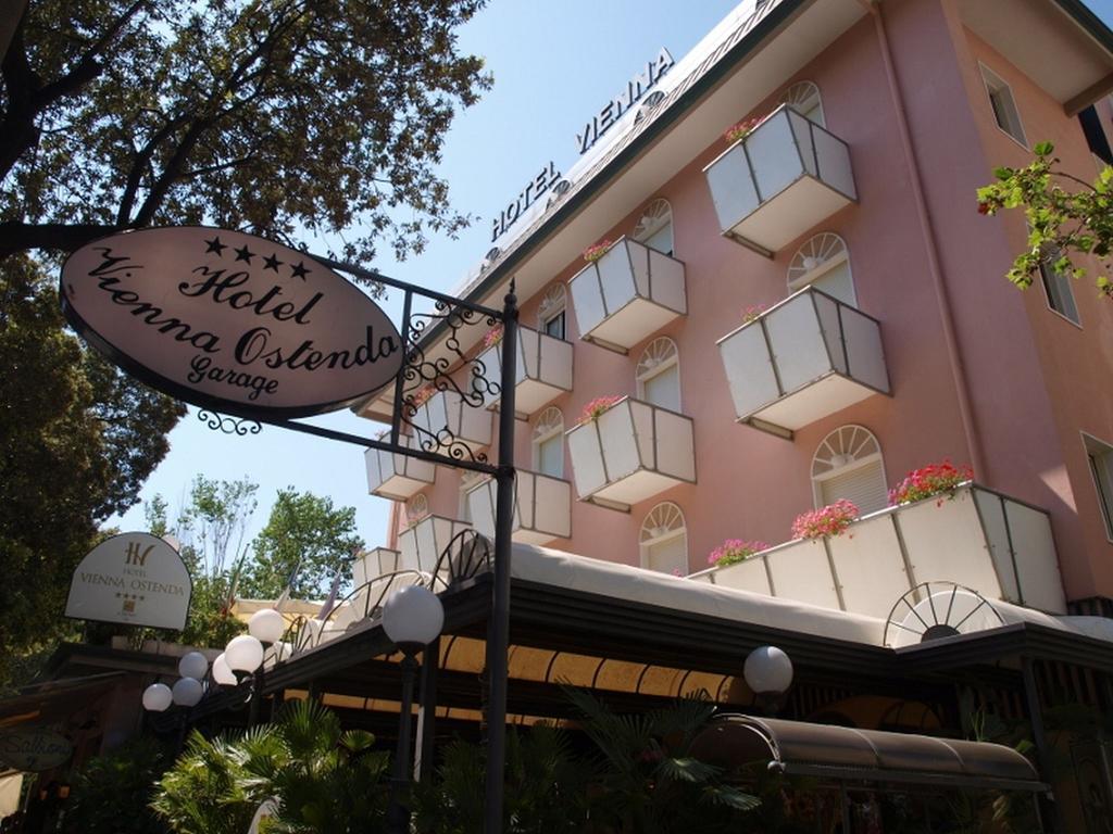 Hotel Vienna Ostenda E Ristorante Il Danubio Rimini Zewnętrze zdjęcie
